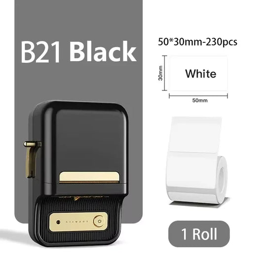 Niimbot B21 Portable Thermal Label Printer for Home Office & Small Business