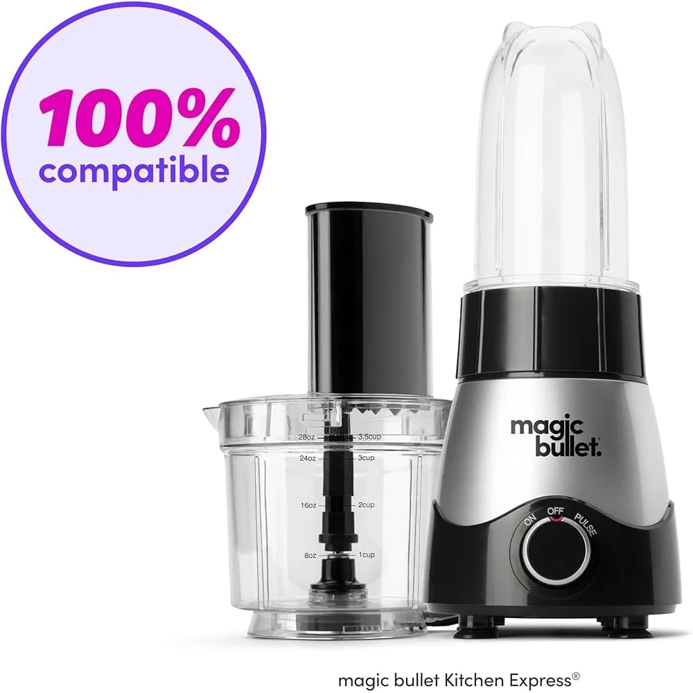 3.5 Cup Food Processor Bowl With Lid Feed Chute And Pusher