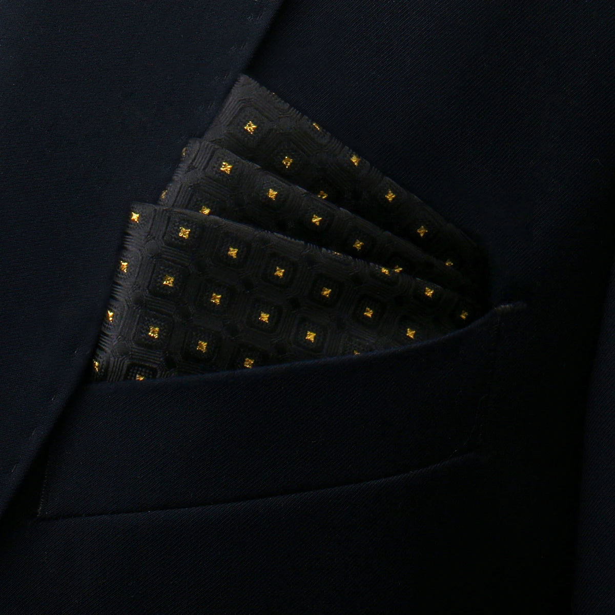 Luxury Men’s Pocket Square Handkerchief. Formal Suit Accessory