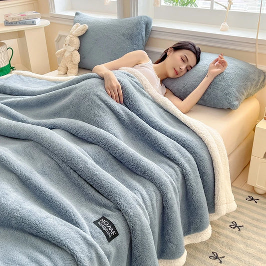 Solid Color Ultra Soft Flannel Throw Blanket | Cozy Lightweight Blanket for Bed, Sofa & Couch