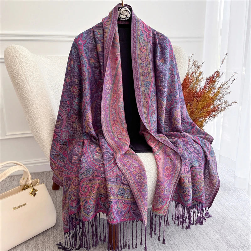 Paisley Pashmina Shawl