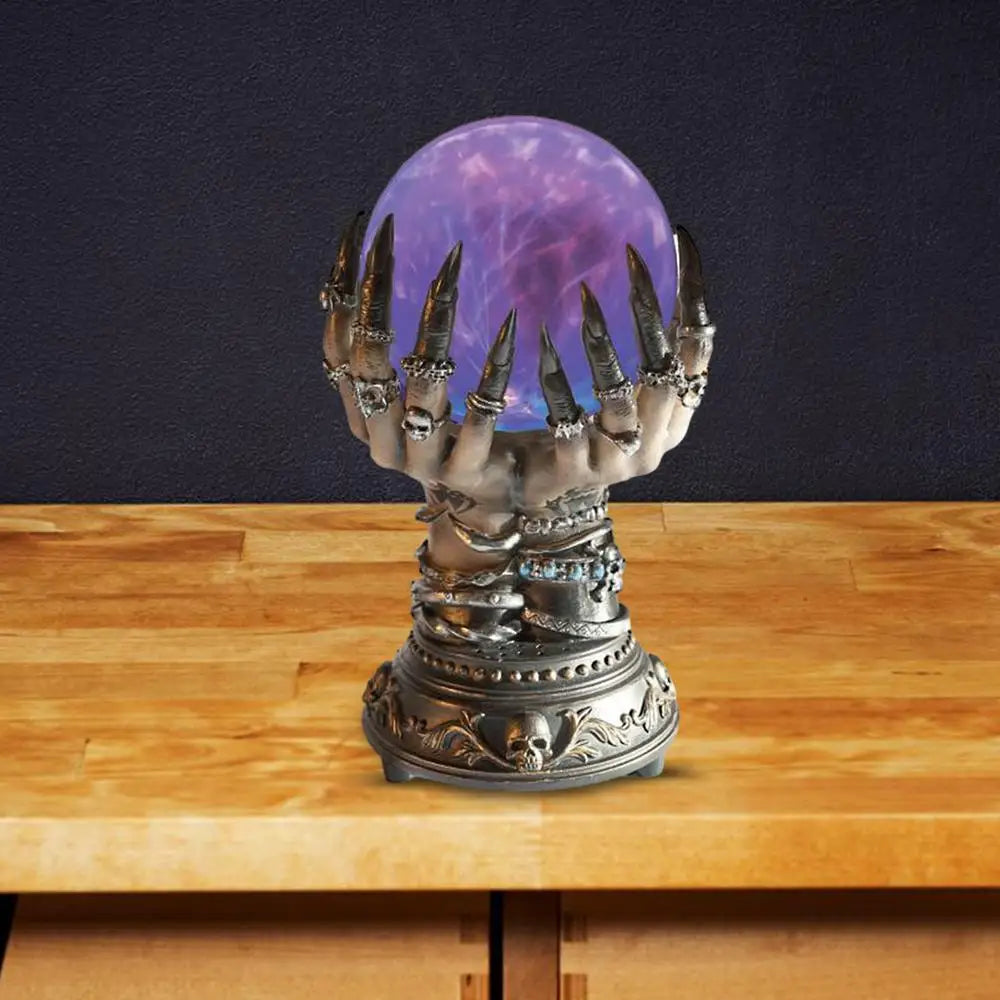 NEW Halloween Celestial Crystal Ball Personality Magic Hand Luminous Ball Magic Lamp Prop Ornament Halloween Decoration For Home