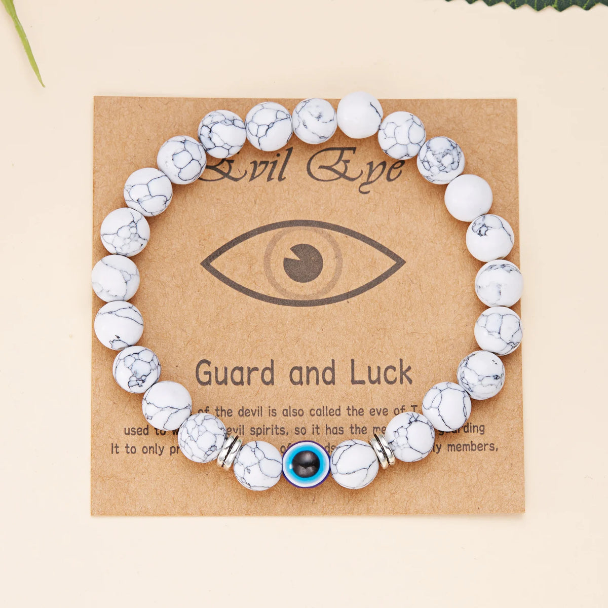 Evil Eye Beaded Bracelet  Multicolor Options