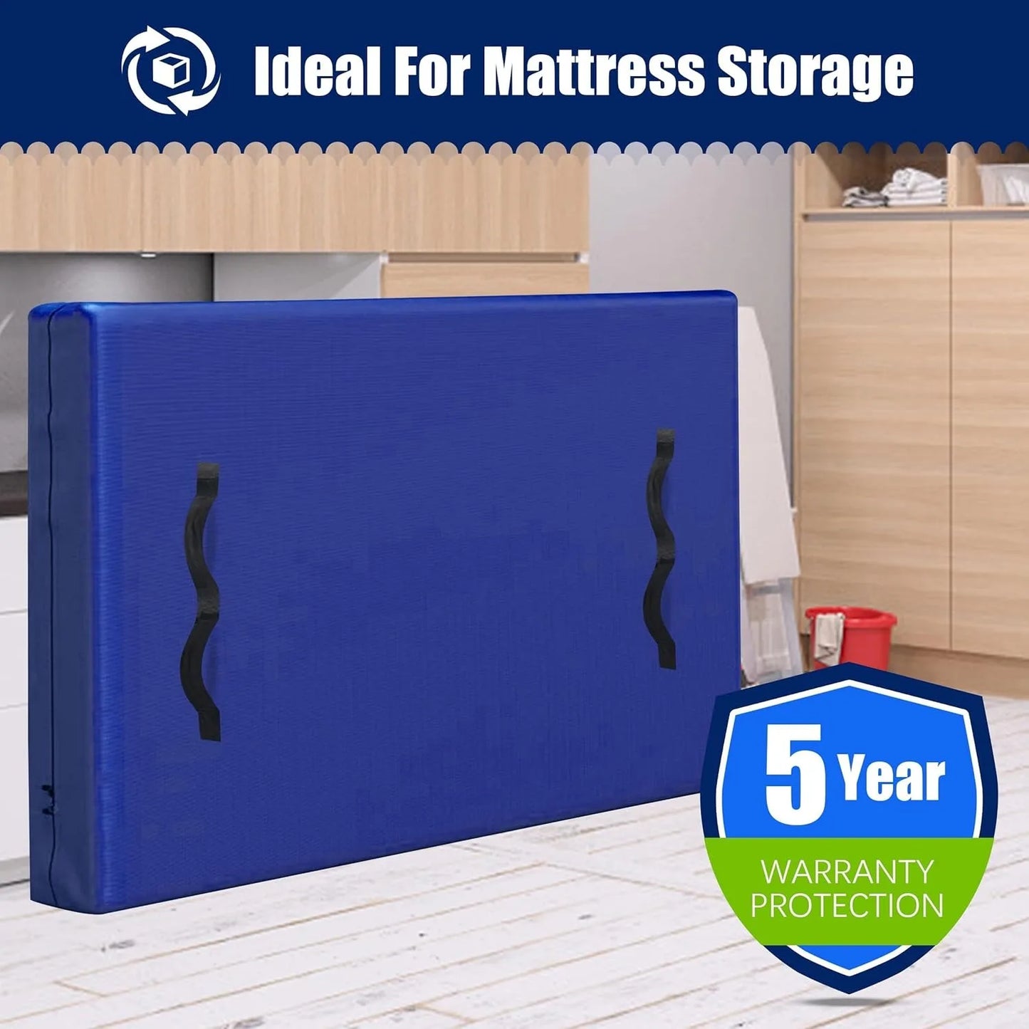 Mattress Bags For Moving With 8 Handles 170GSM Extra Thick