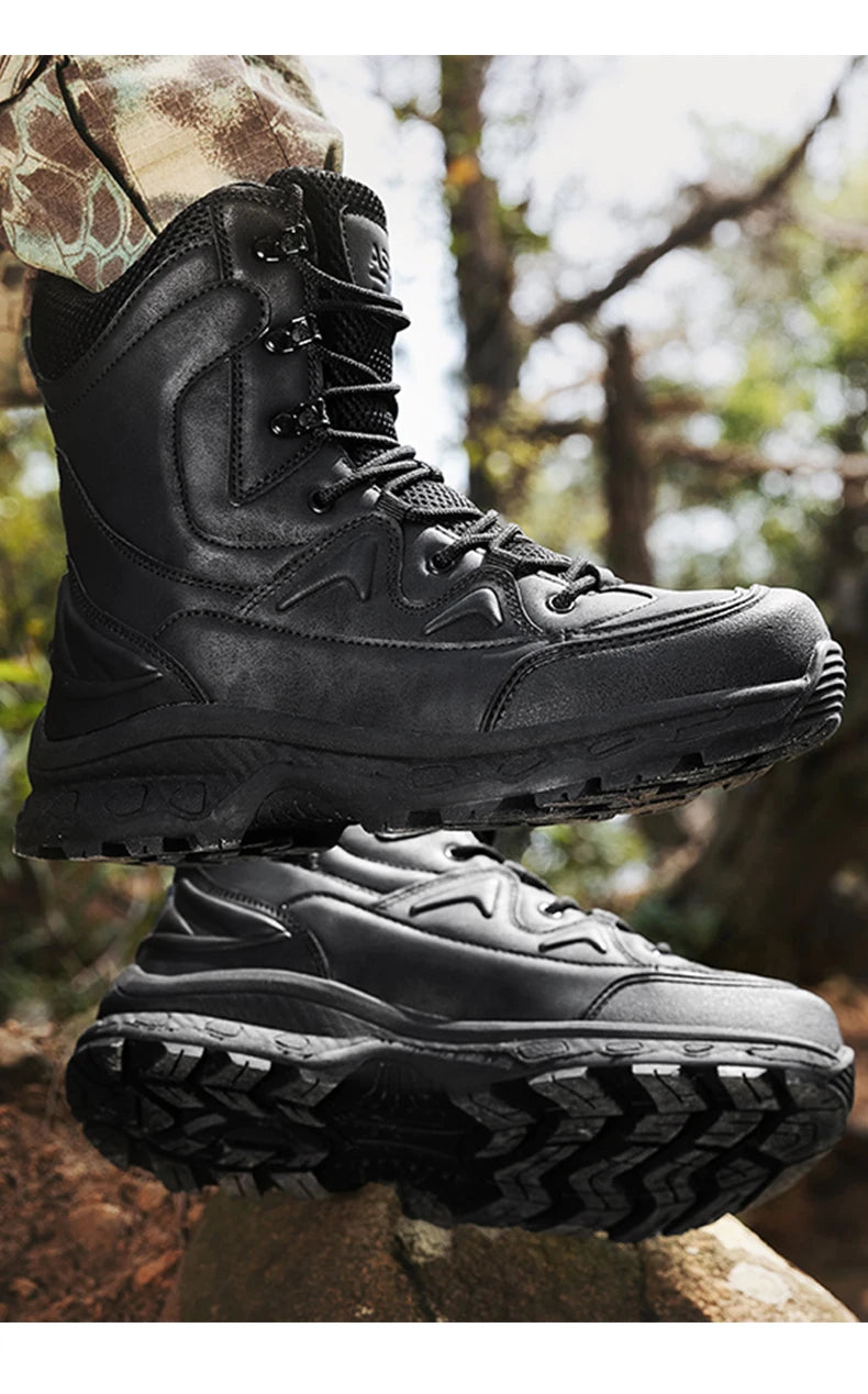 Mens Hiking Boots Combat Walking Casual Tactical Boots