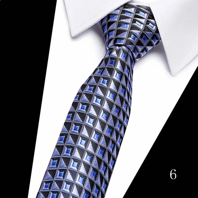 Luxury Men’s Fashion Necktie.Business, Wedding & Formal Tie