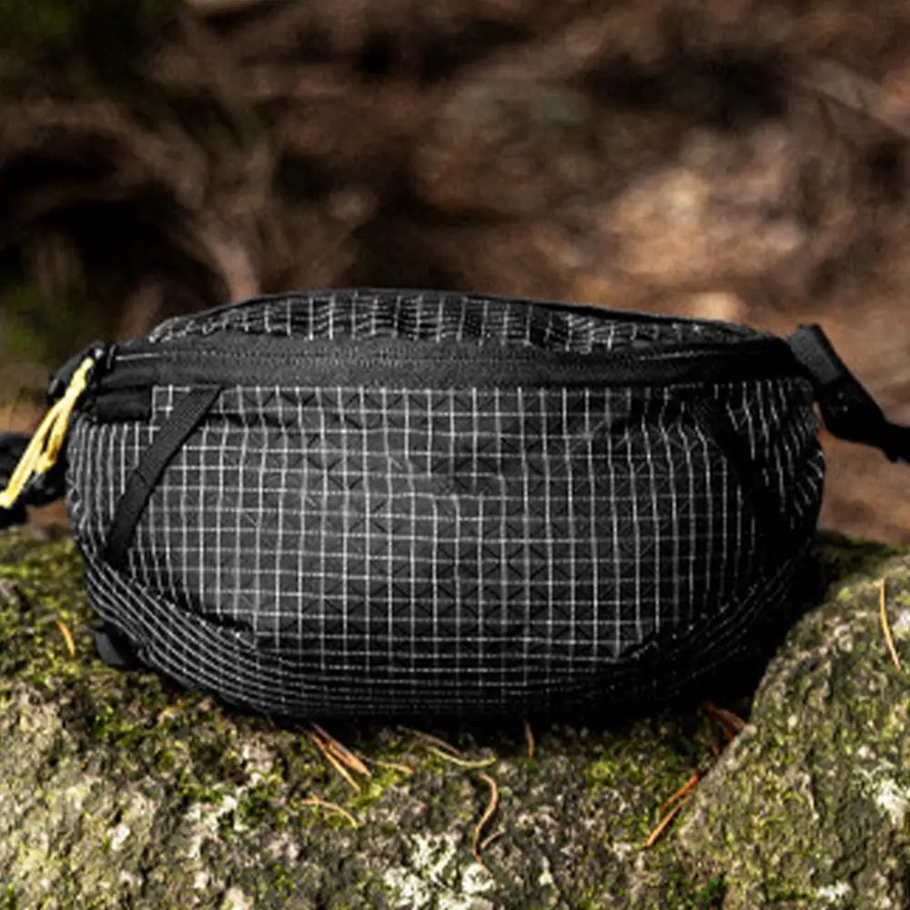 Adjustable Fishing Waist Bag with Rod Holder and Shoulder Strap