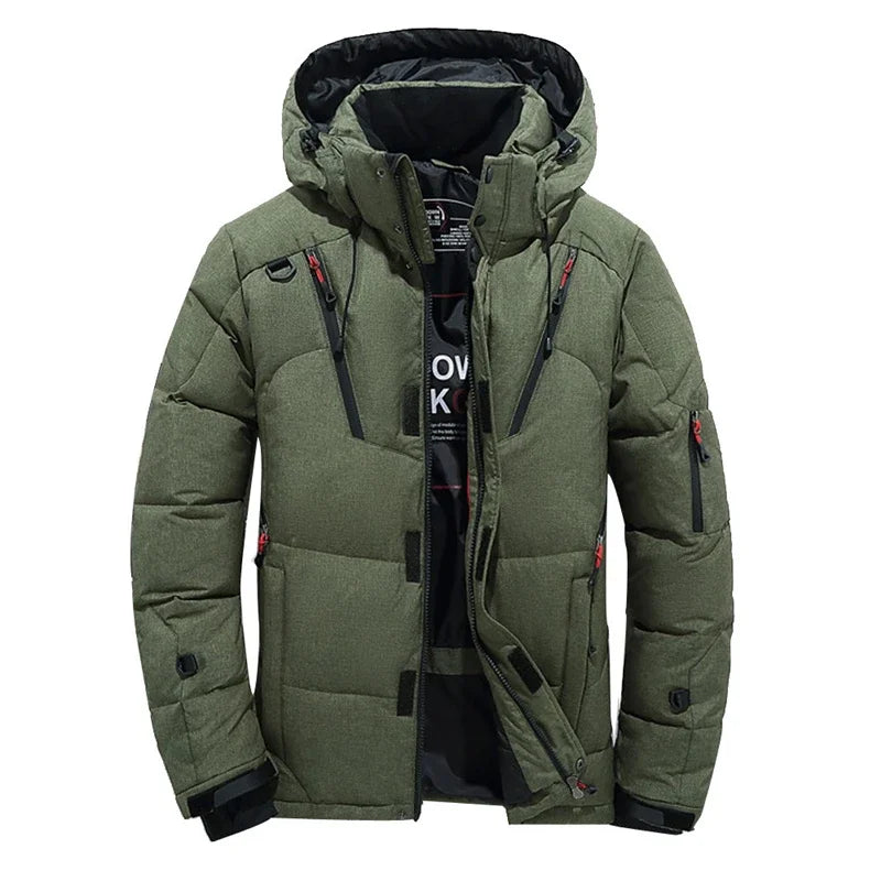 Men’s Extreme Cold Weather Duck Down Parka Jacket