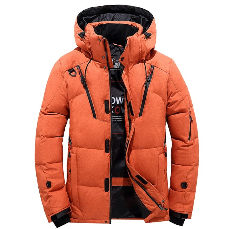 Men’s Extreme Cold Weather Duck Down Parka Jacket