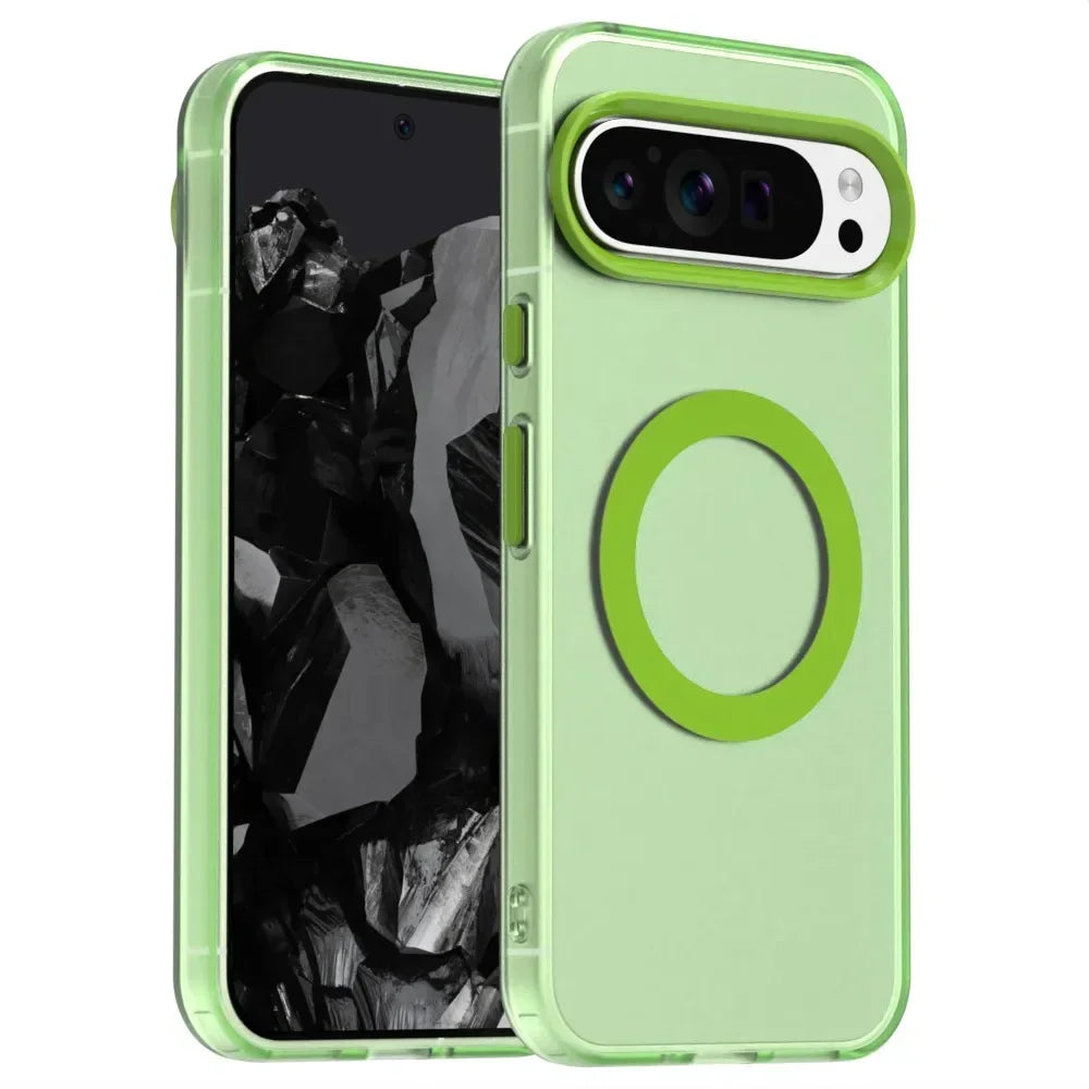 Matte Magnetic Armor Case For Google Pixel
