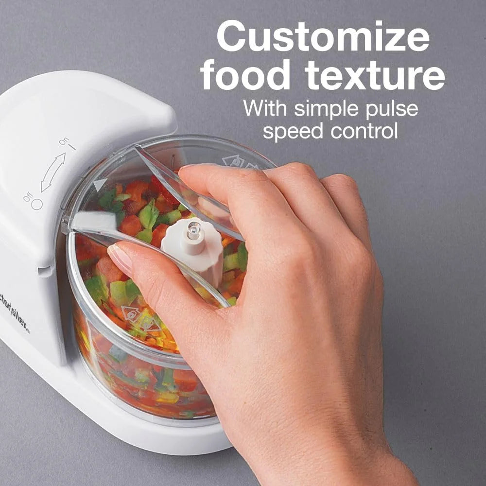Durable Electric Vegetable Chopper 1.5 Cup Food Processor