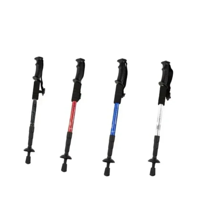 Adjustable Anti-Shock Trekking Poles – Lightweight Hiking Walking Sticks for Outdoor Adventures
