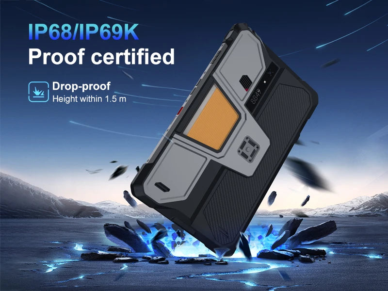 8849 TANK PAD Unihertz Rugged Tablet Projector 10.95 inch 120Hz 32GB 512GB 21000mAh 32MP+50MP 66W Phone Tablet