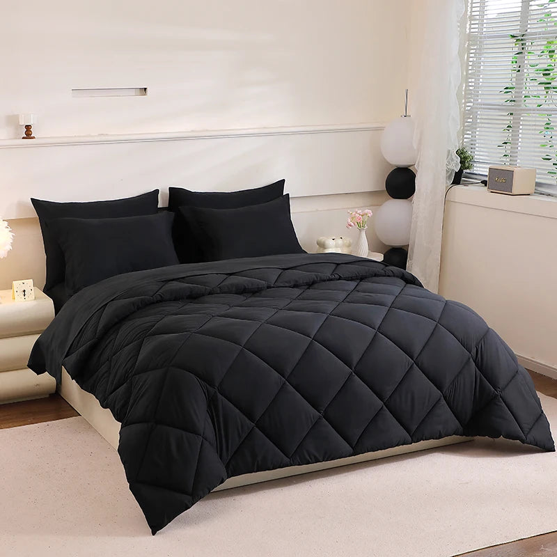 Queen Size Comforter Sets - Home Bedding Set with Blanket And Bed Sheets for Extra Comfort And Warmth - Bedroom Decor