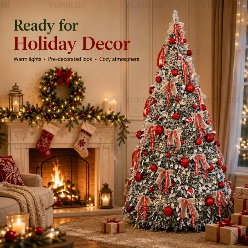 Foldable Pop-Up Christmas Tree .Easy Setup Holiday Décor
