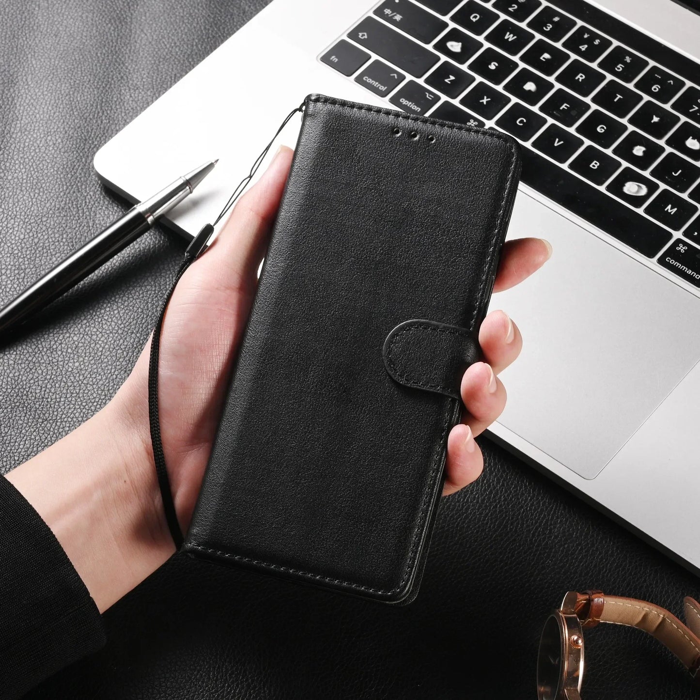 Premium Leather Wallet Case for Samsung Galaxy Series