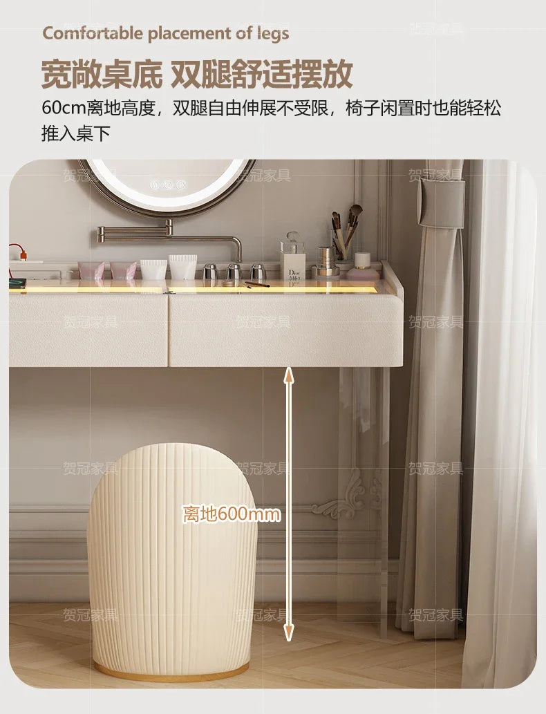 Furniture Luxury Modern Makeup Home Bedroom Items Salon Bedside Table Dresser Vanity Desk Room Woman Tocadores Dressing Girls