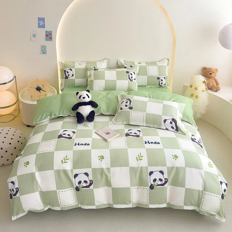 Printed Comforter & Duvet Bedding Set
