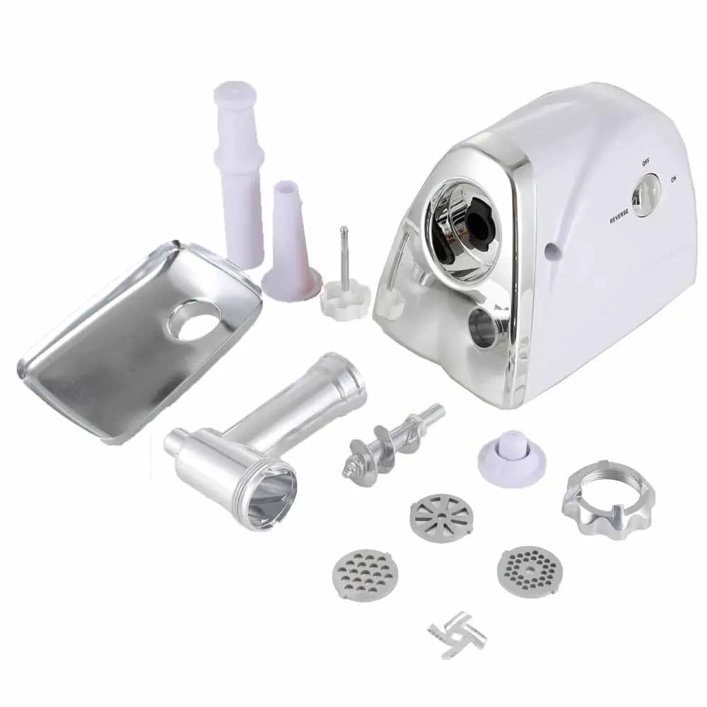 Heavy Duty 3000 Watts Powerful Meat Grinder Mincer Sausage Maker Filler Food Processors Kitchen Mincing Machine White