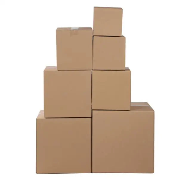 100-Pack Corrugated Paper Gift Boxes 6x6x6 in (15.2 x 15.2 x 15.2 cm) – Brown Shipping & Mailing Boxes for Gifts, Packaging, Moving & Small Business
