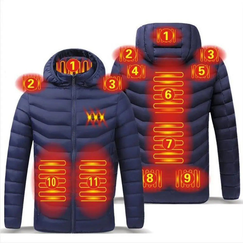 USB Heated Winter Jacket