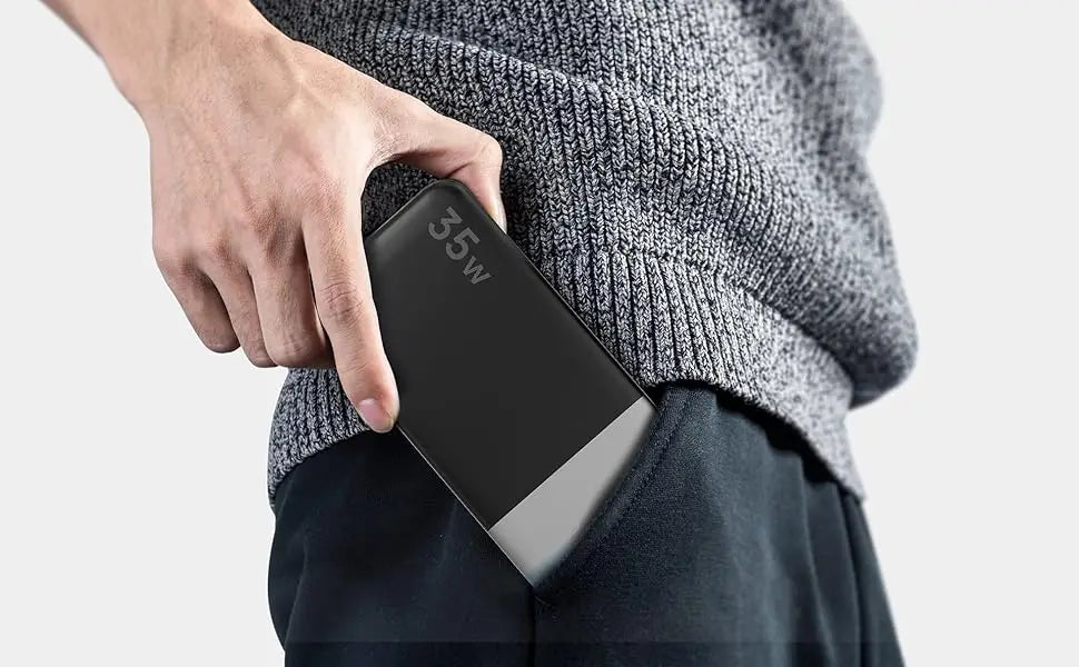 Nobis Mini Slim 10000mAh Power Bank  35W Fast Charging Portable Battery Pack