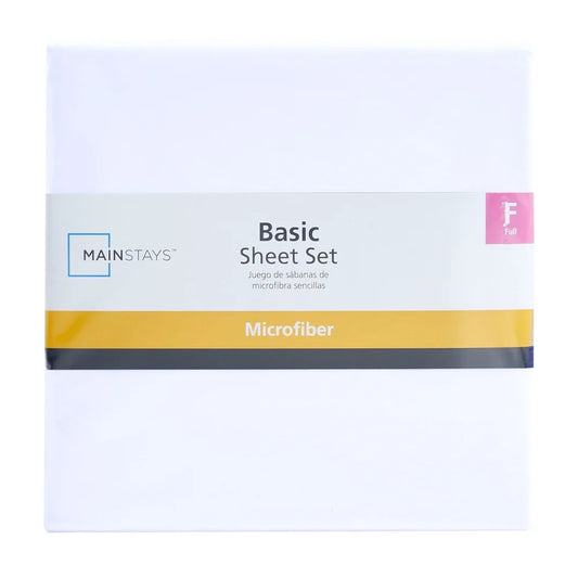Eco-Friendly Microfiber Bed Sheet Set Full 4 Piece Breathable Wrinkle Resistant Machine Washable Durable Easy Care Comfortable