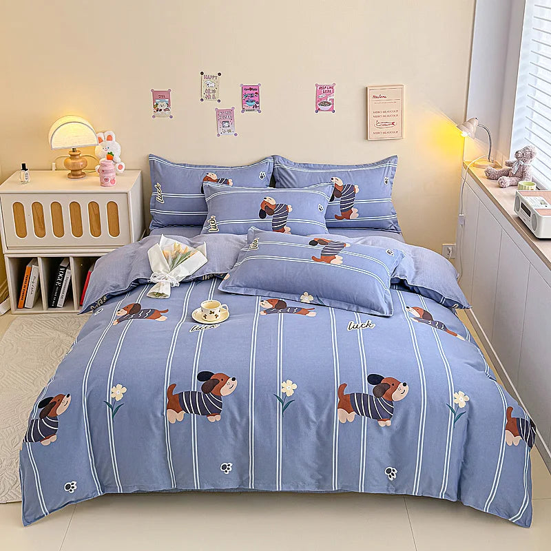 Printed Comforter & Duvet Bedding Set