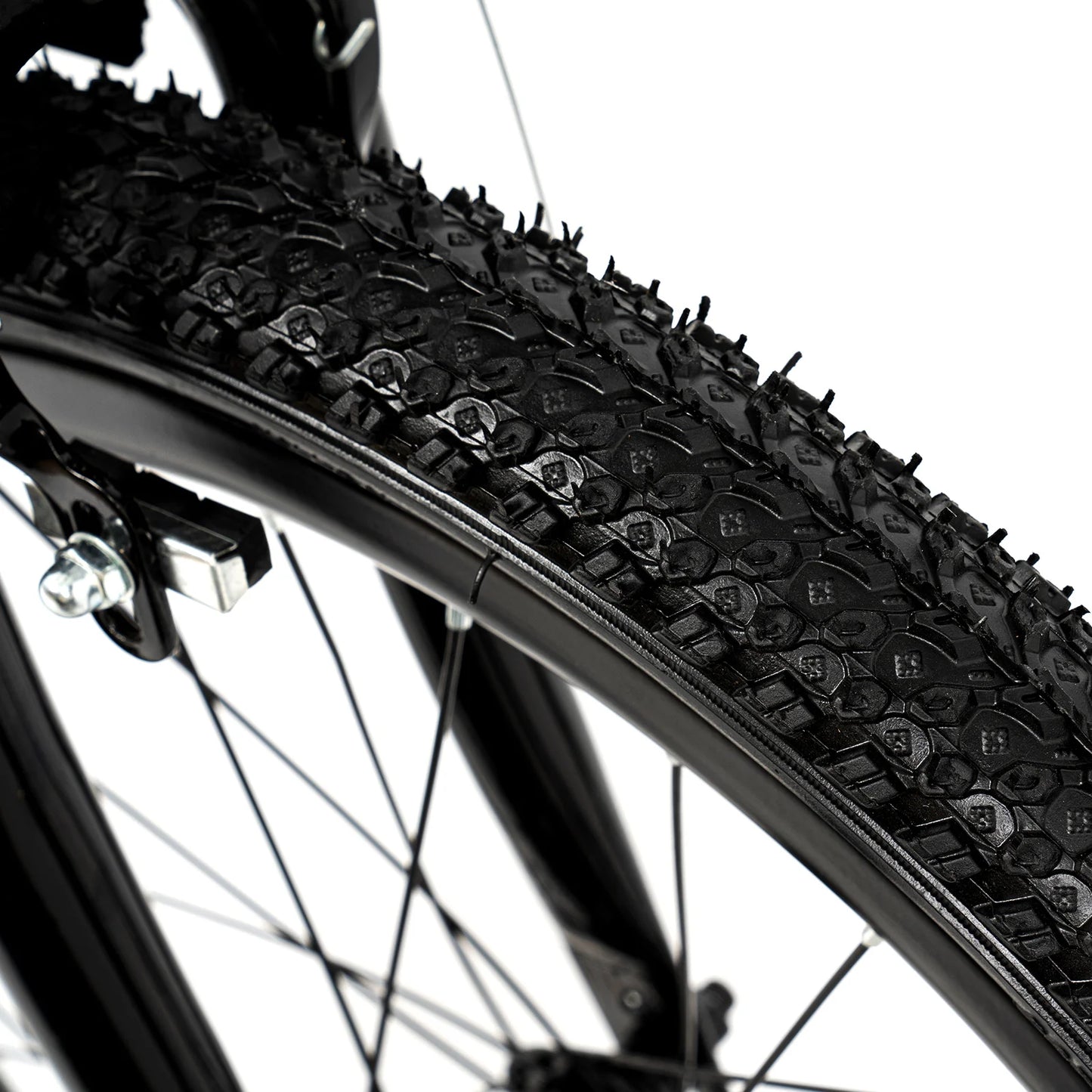20-Inch 7-Speed Mountain Bike . Kids Bicycle with Adjustable Seat, Front Suspension & Dual Disc Brakes