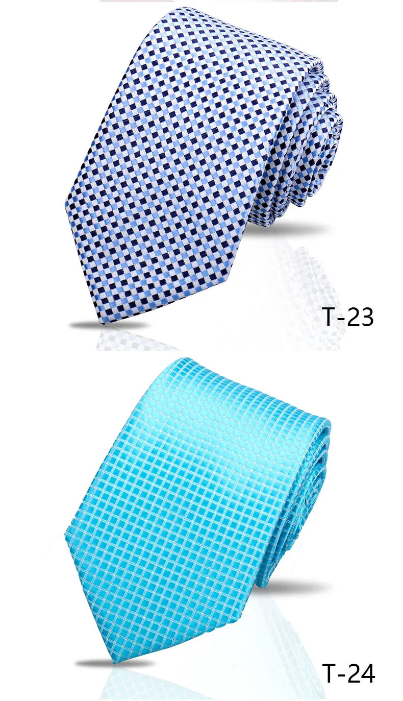 Men's Tie Brand New Fashion Blue Necktie Green Orange Gravatas For Men Paisley Floral Fit Wedding Workplace Slim Dots Wholesale