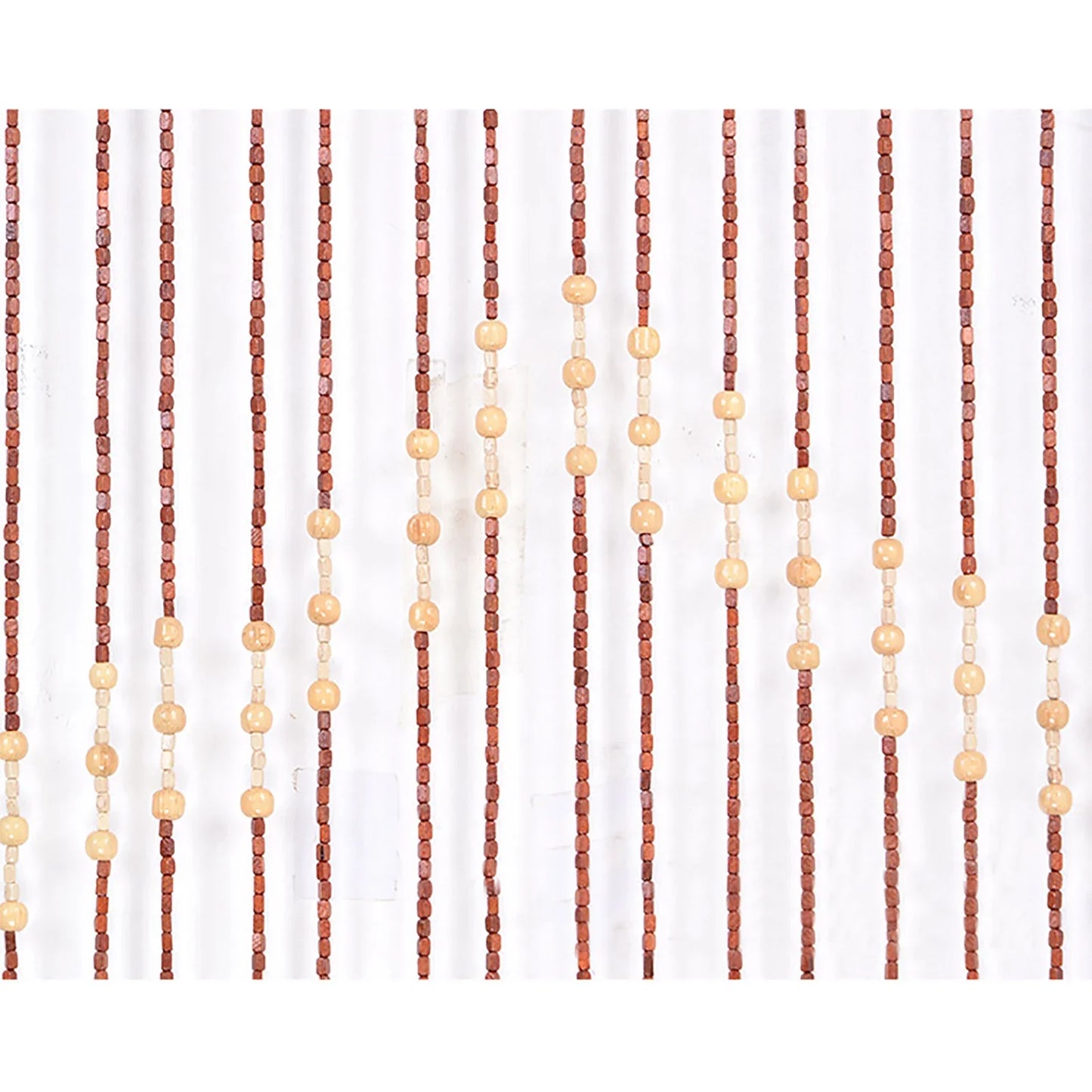 Wooden Bead Door Curtain.Boho Hanging Divider for Doorways & Closets