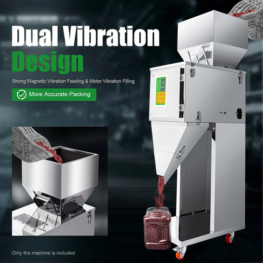 10-999g Weighing Machine Stainless Steel Fast Quantitative Filling Machine 2g (Depending on the Material)