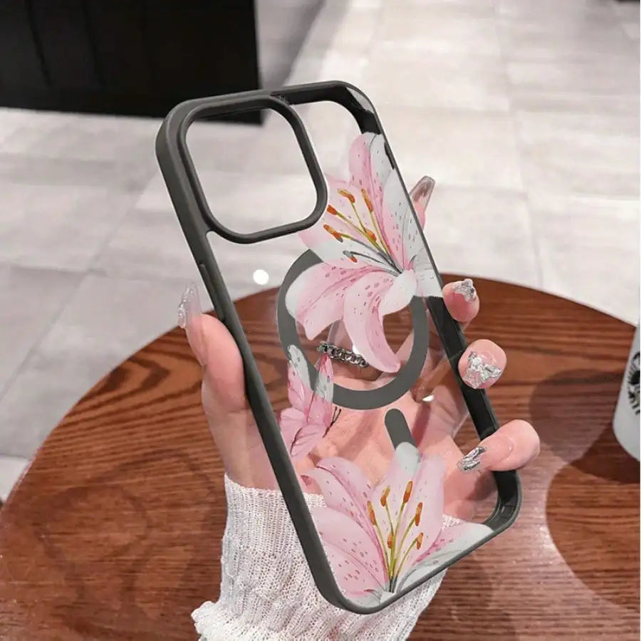 Clear Bow Ribbon Phone Case. Cute Protective Design