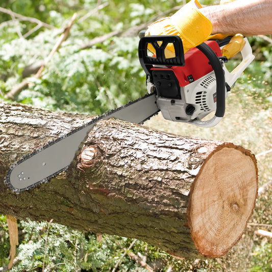 Multi-Scene Gasoline Chainsaw - Suitable For Forest Harvesting, Wood Cutting, Branch Pruning And Gardening Easy Cleaning
