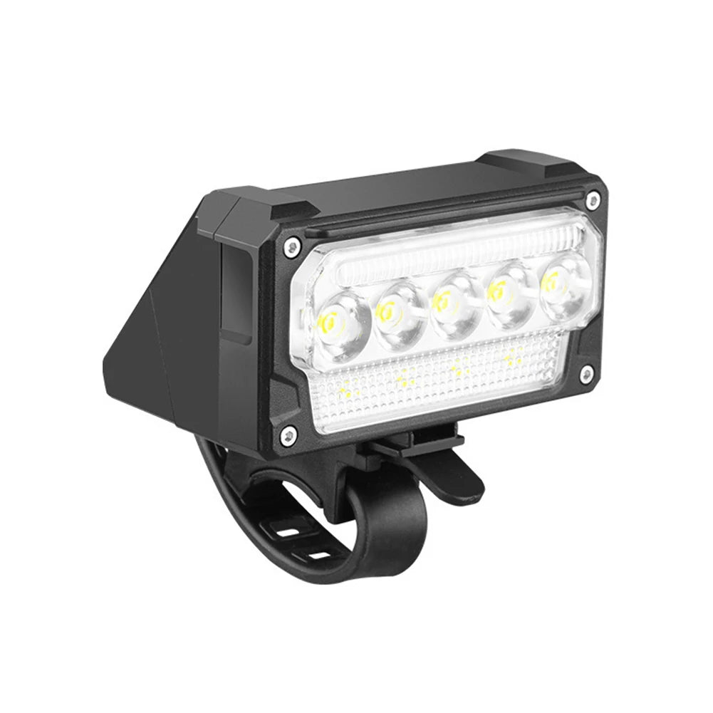 Bicycle Front Light Super Bright Bicycle Light Waterproof Bicycle Head Light 5 Level Dimmable Bicycle Headlight for Night Riding
