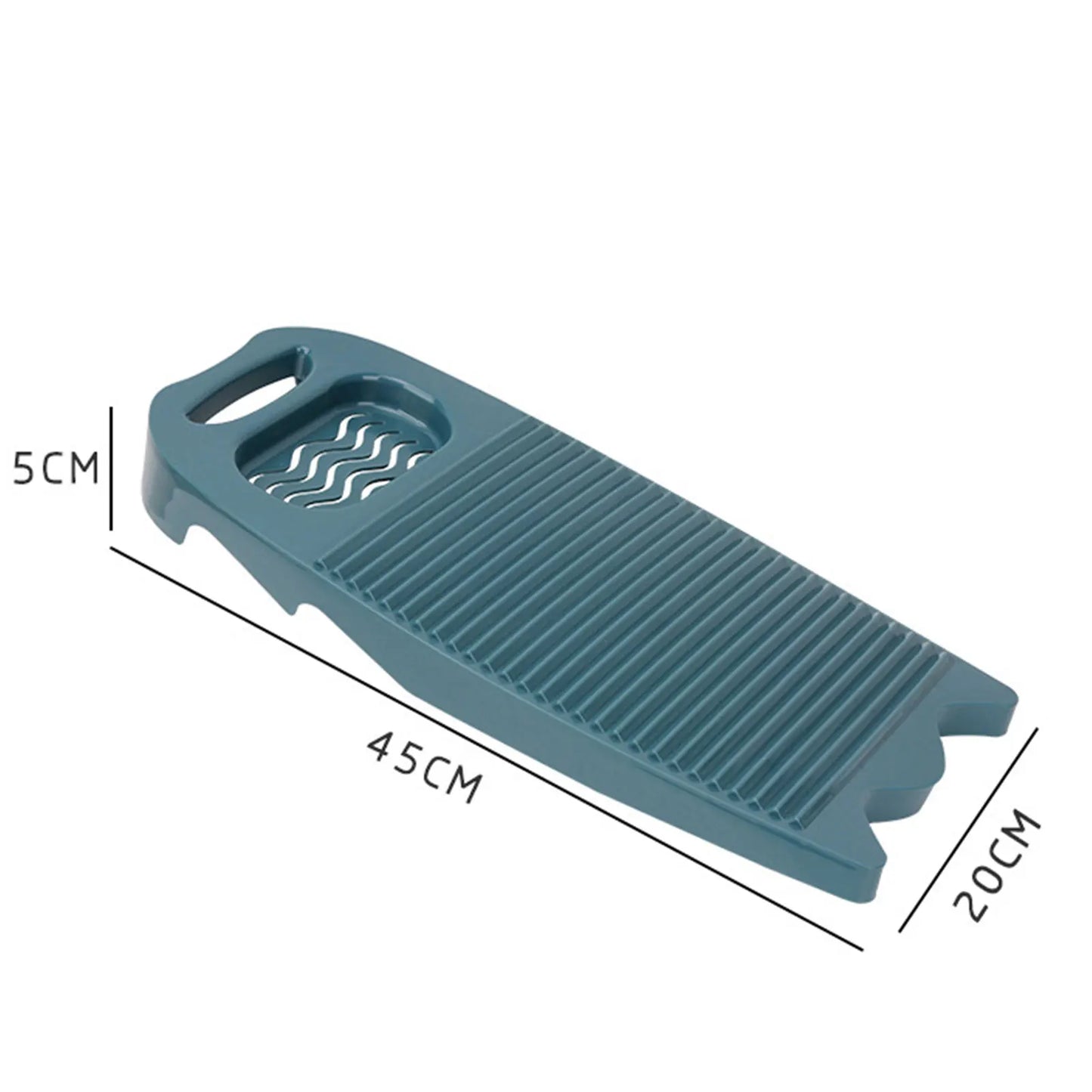 Heavy-Duty Hand Wash Laundry Board for Clothes, Delicates, Baby Clothes, Socks & Stain Removal