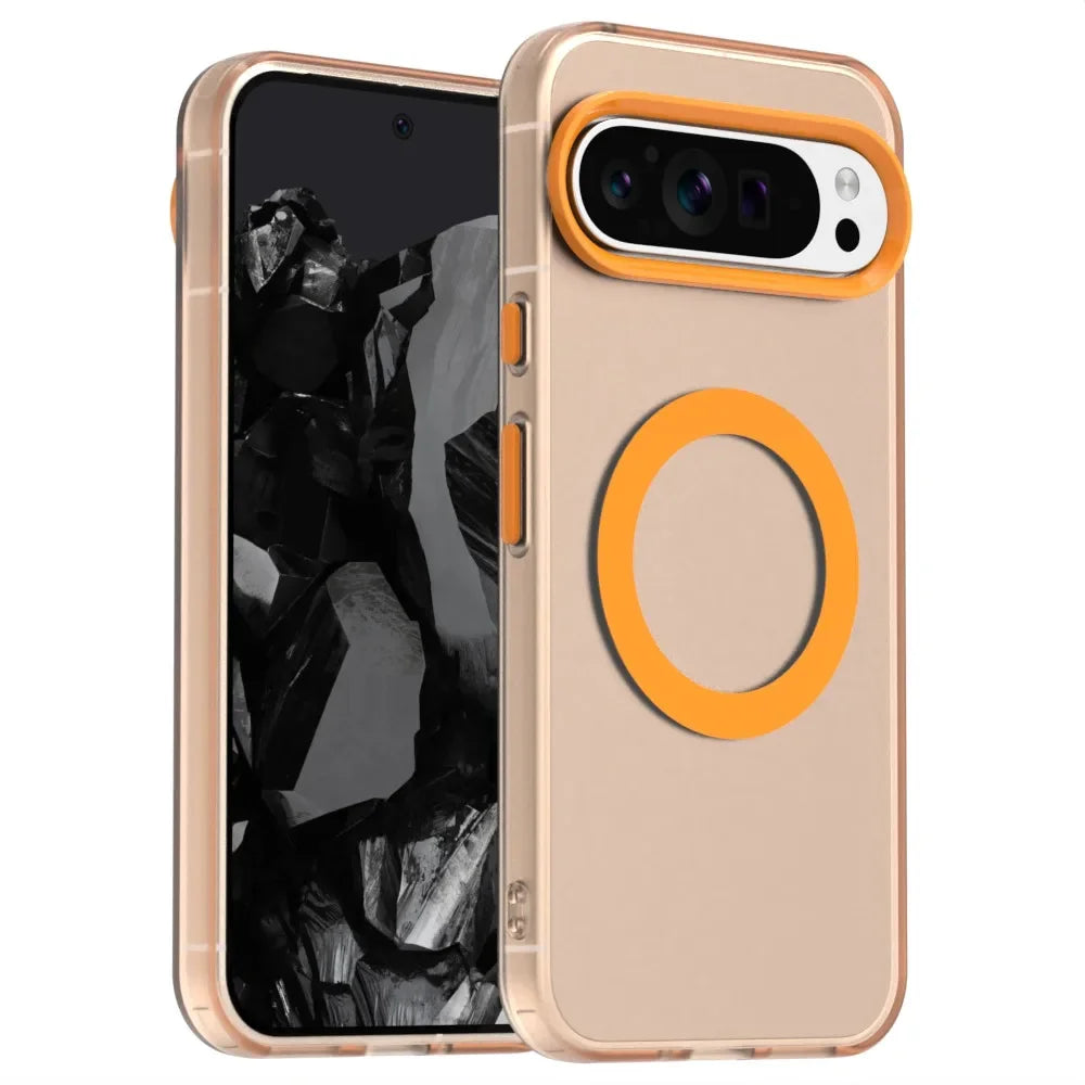 Matte Magnetic Armor Case For Google Pixel