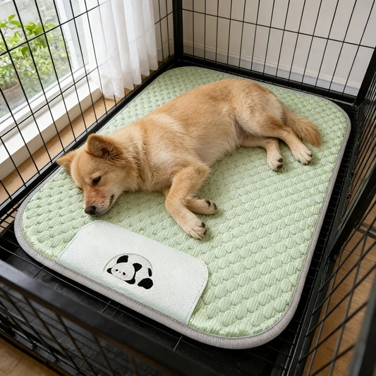 Cooling Dog Mat. Breathable Summer Pet Cooling Pad for Dogs & Cats
