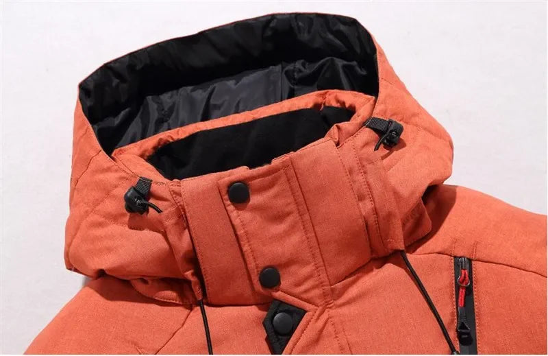 Men’s Extreme Cold Weather Duck Down Parka Jacket