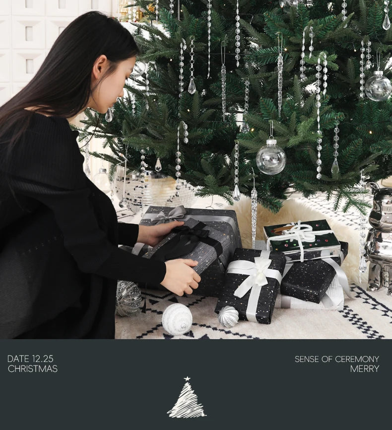 2025 new PE Christmas tree premium sense home living room DIY Christmas decoration Christmas