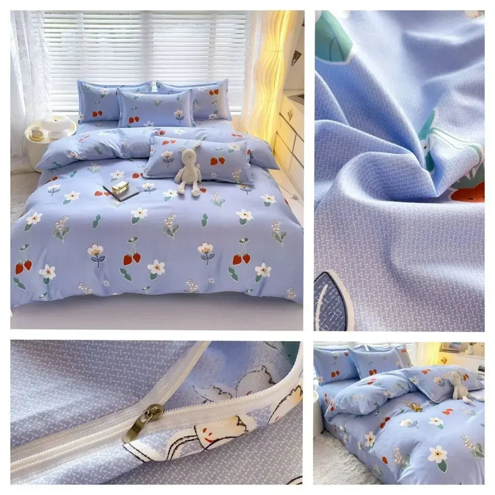 Cozy Winter Warm Duvet Cover Bedding Set