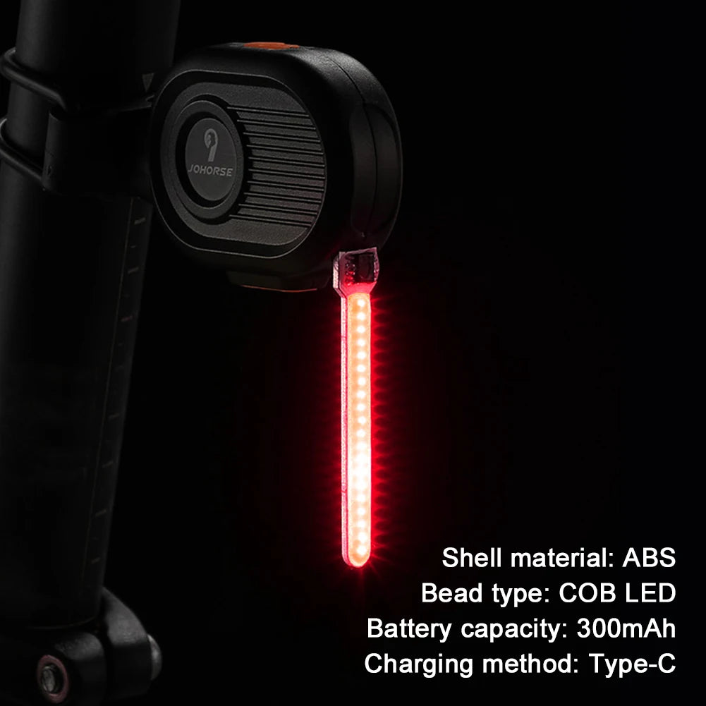 Bicycle Rear Light Running Water Pilot Lights Bicycle Taillights Night Riding Lights Safety Warning Lights Bike