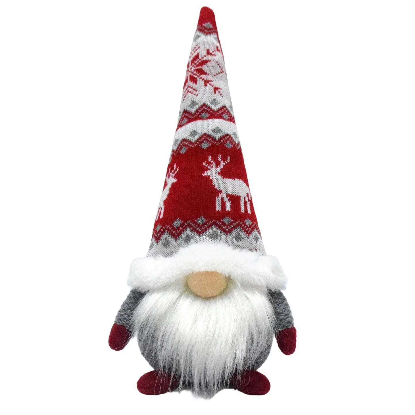 Christmas Gnome Plush Decoration Hanmade Santa Scandinavian Swedish Tomte Doll Gnome Stuffed Figurine Shelf Ornaments 2025