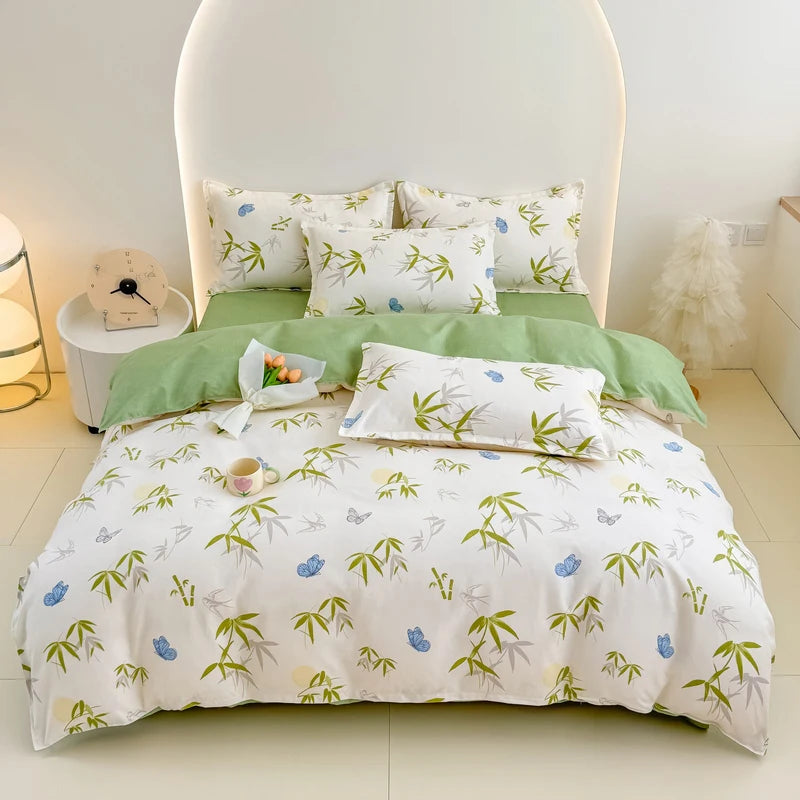 Printed Comforter & Duvet Bedding Set