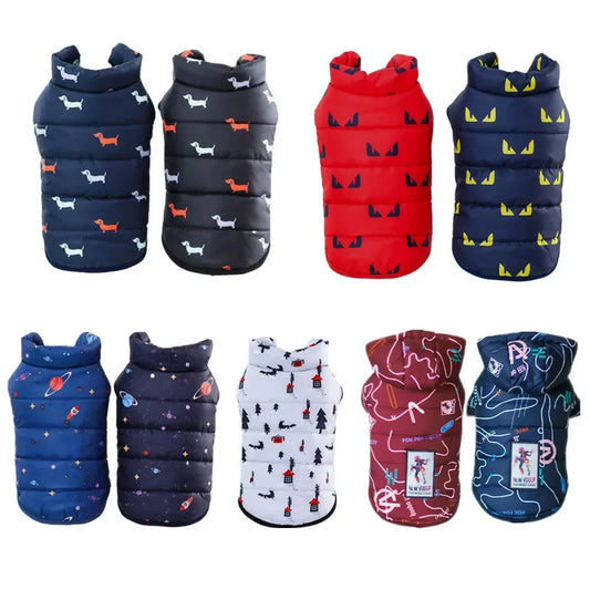 Winter Dog Coat For Small Dogs Chihuahua Shih Tzu Clothing