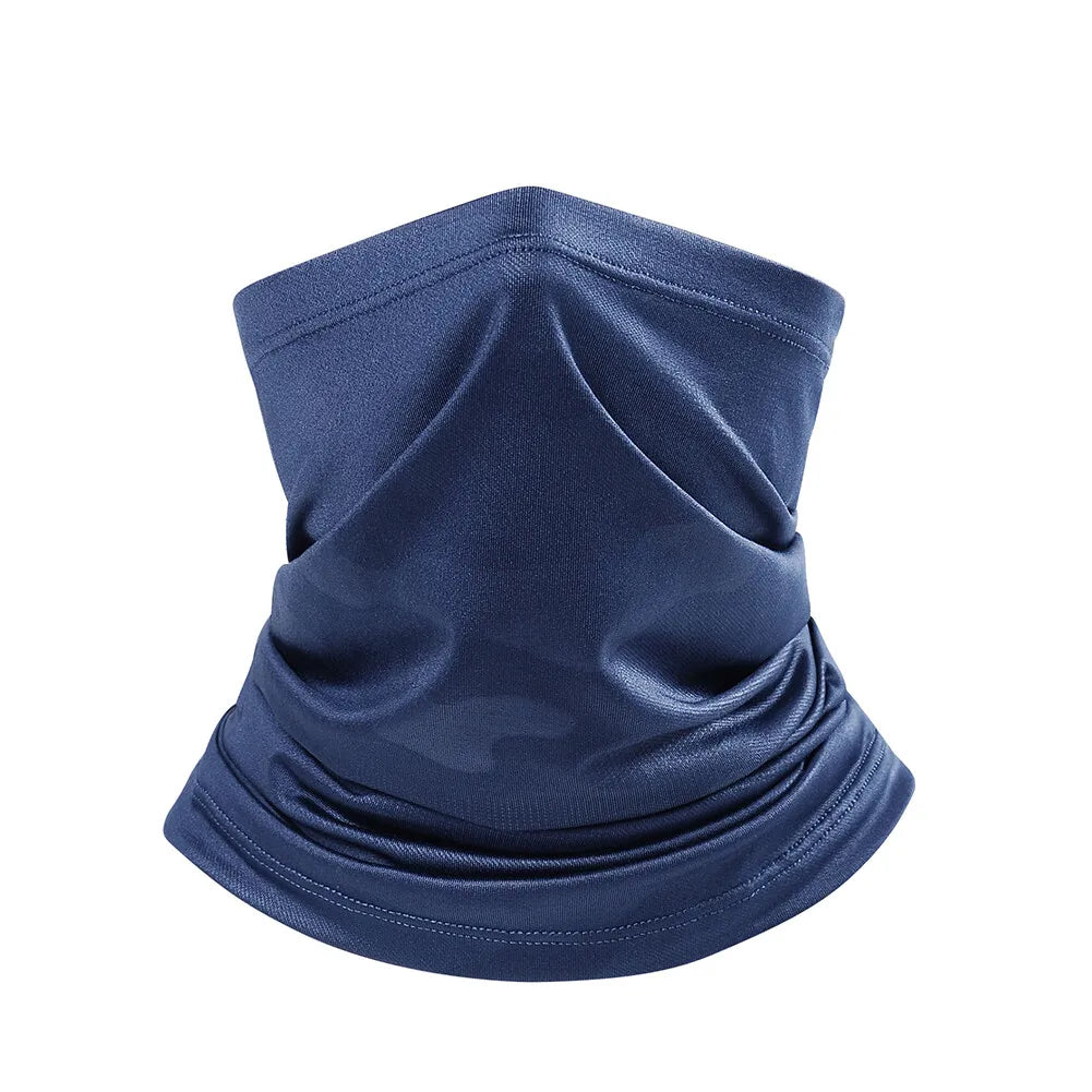Balaclava Cooling Neck Gaiter Face Mask Sun Cover Neckerchief Bandana Headband for Men Women