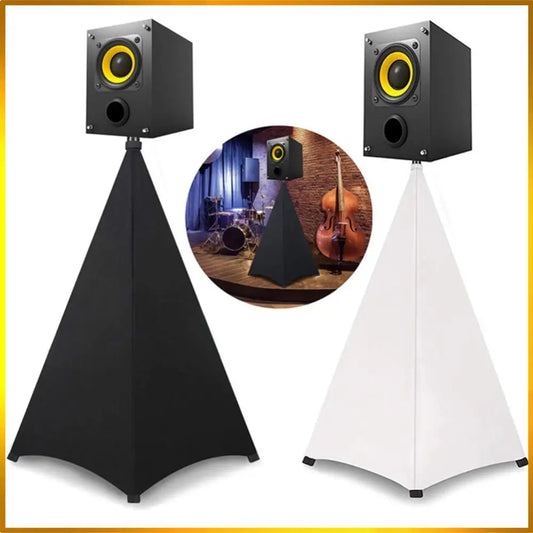 Universal Dj Light Speaker Stand Cover Height Flexible Stretchable Tripod Stand Scrim Floor Equipment Tool Blind Accessories