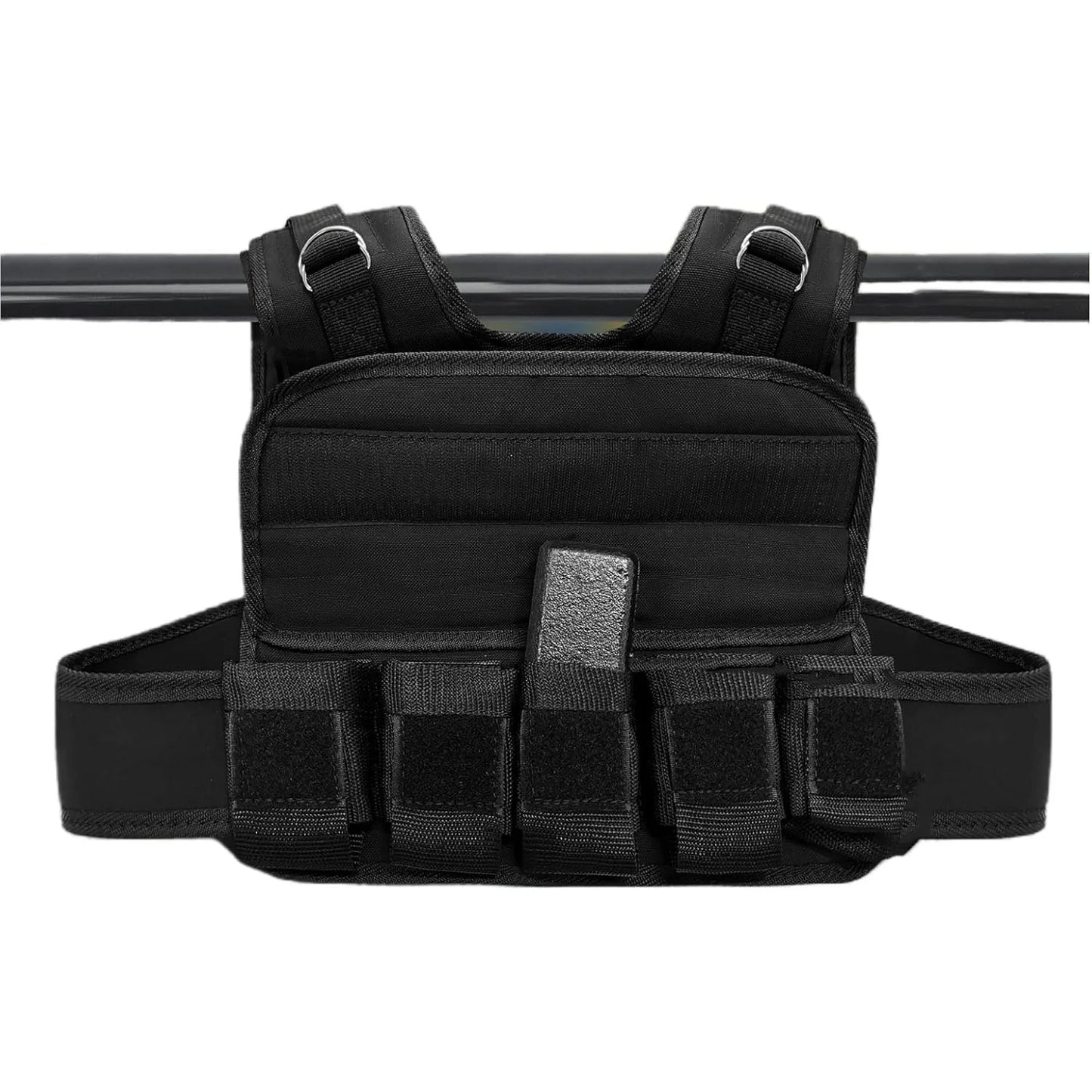 Adjustable 44 Lb Weighted Vest For Men With 19 Weights