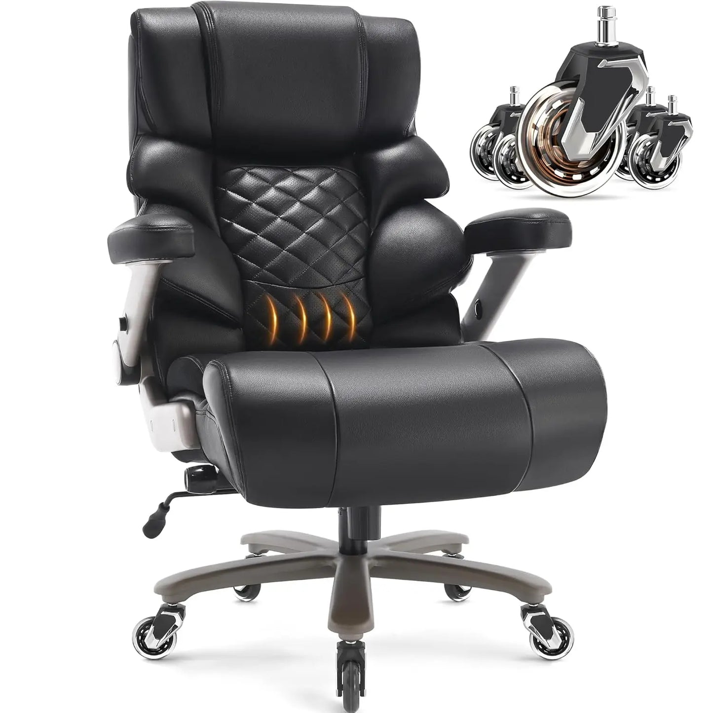 700LB Big & Tall Executive Office Chair with Adjustable Lumbar Support