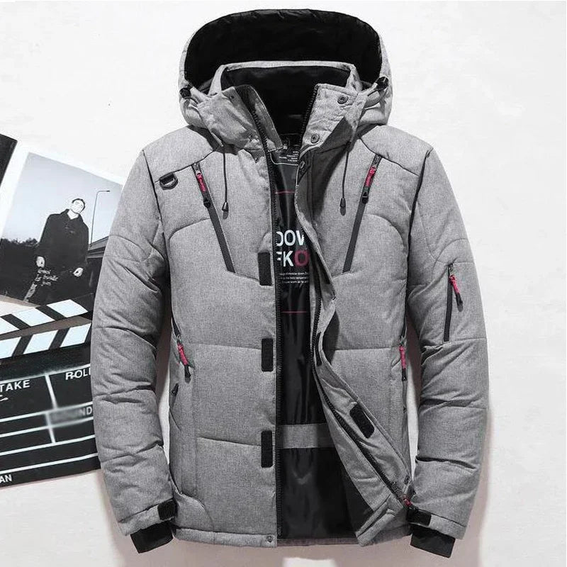 Men’s Extreme Cold Weather Duck Down Parka Jacket